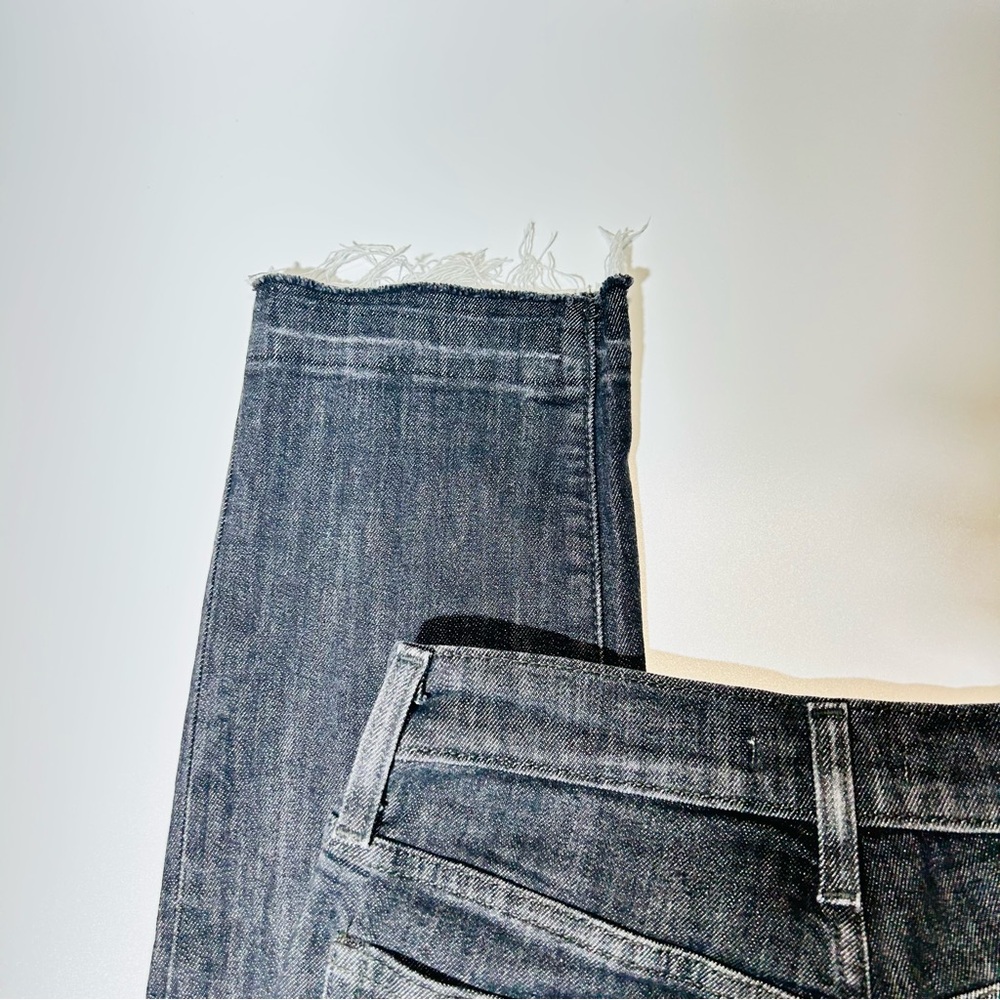 Levi's jeans Wedgie Buttonfly Straight leg jeans dark gray black women size 25 - Picture 9 of 11